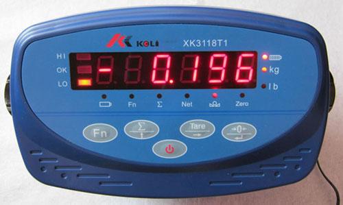 Индикатор весов XK3118T1 (увеличенное фото 1)